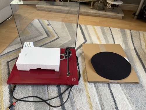Rega planar turntable red - rega,