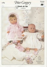 Doll Clothes Premature Baby 12