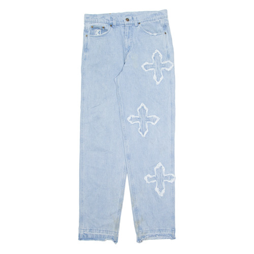 Karl kani mens jeans blue - kani,