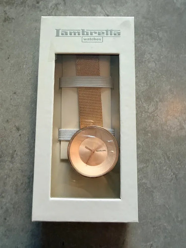 Lambretta rose gold mesh - gold, strap