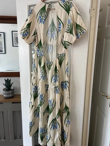 Zara karen green cream - green,