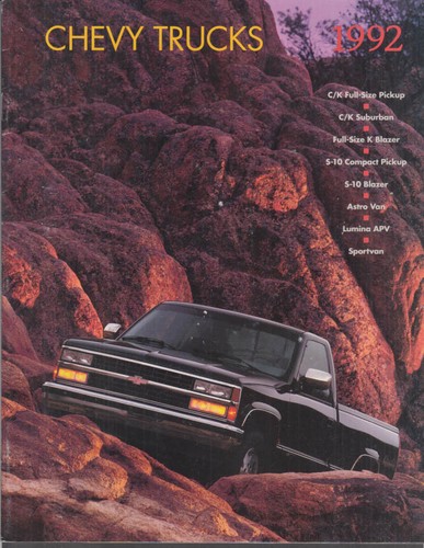 1992 chevrolet trucks - chevrolet,