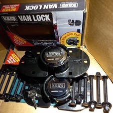 KASP VAN PADLOCKS KEYED ALIKE