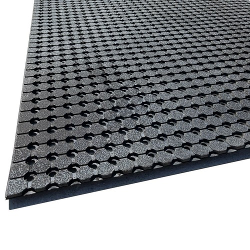 Rubber anti slip mat 10mm - rubber, anti-slip