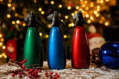 Vintage soda syphon various - soda,