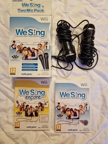 Nintendo wii sing - we,