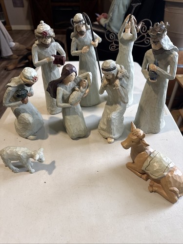 Willow tree nativity set - nativity,
