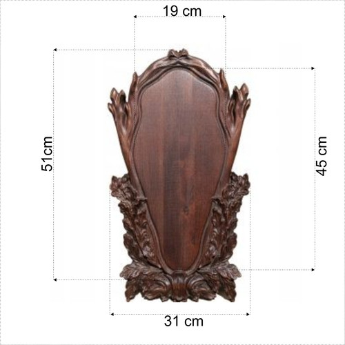 Trophy board for deer - ,, roe
