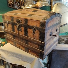 Antique Vintage Box Chest Unit