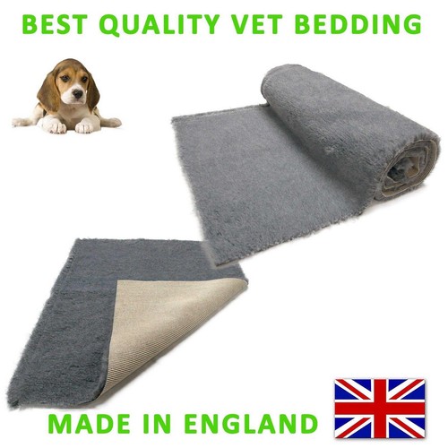 Grey vet bedding non slip - grey, roll