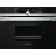 Siemens CD634GBS1B iQ700 Compact Height Steam Oven - Stainless NEW