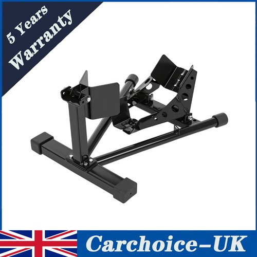 Motorcycle wheel chock trailer - chock,
