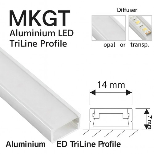 Mkgt meter aluminium - 1, channel