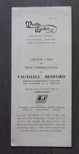 MARTIN WALKER LTD Dormobile Utilecon etc orig 1963 UK Mkt Colour & Trim Brochure