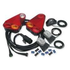 Genuine Ifor Williams Trailer Lighting Kit complete with Lights 6ft-7ft x 4ft 