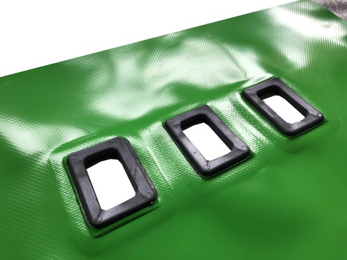 Tarpaulin eyelet patch curtain - tarpaulin,