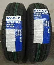 2 x 145 R10 Hifly Supertrail 84/82N 145 80 10 Trailer tyre 8 ply - TWO TYRES