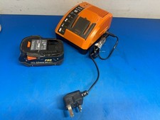 AEG AL1218 Multi 12V 14.4V 18V NiCd NiMh Li-Ion Battery Charger + 1x 18V Battery