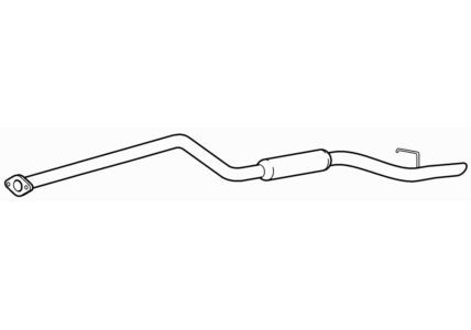 Quality rear exhaust - exhaust, silencer