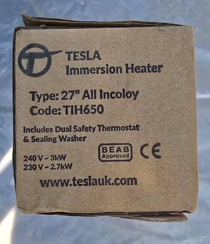 Tesla immersion heater all - tesla, 27"