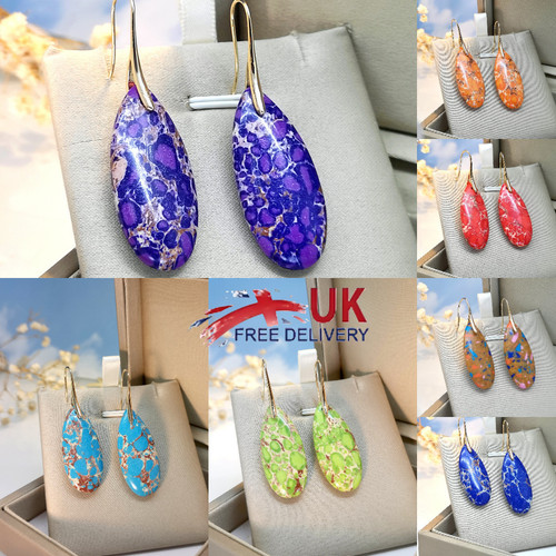 Natural turquoise drop - 2x,