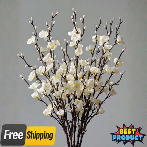 8pcs artificial plum blossom - artificial,