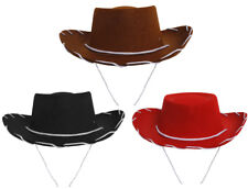 KIDS COWBOY HAT 52CM CHILDRENS COWGIRL FANCY DRESS COSTUME CHILDS OUTFIT