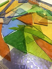 Stained Glass Offcuts Cullet
