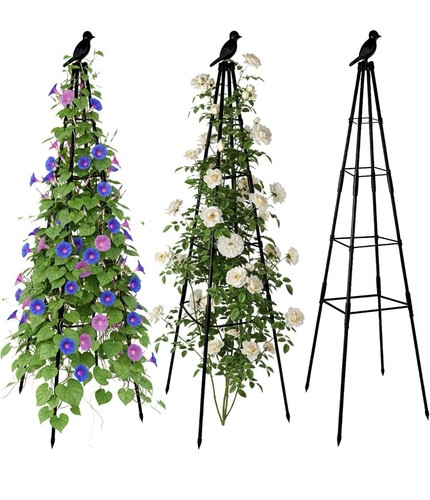 2pcs garden obelisks for - 2pcs,