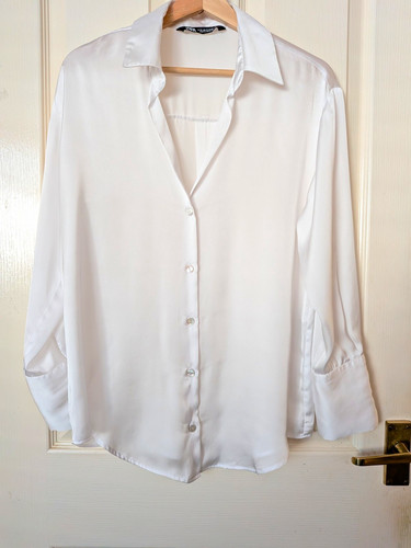 Zara white satin - zara,