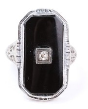 Antique Edwardian 14K White