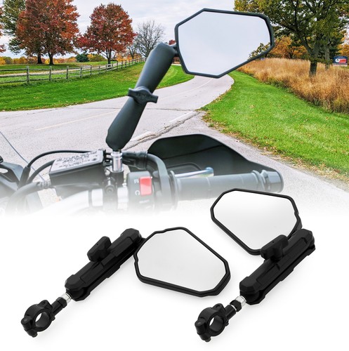 Pair side mirrors - side, adjustable