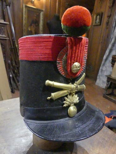 Artillery shako model late - model,