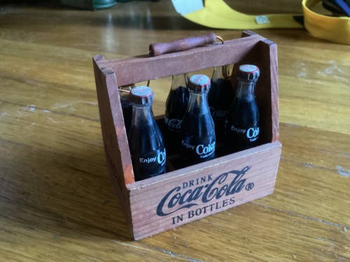 Coca cola wooden bottle - coca-cola,