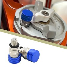 2PCS Motorcycle M5*0.8cm Fork Air Bleeder Valve Tool For Honda Suzuki Kawasaki