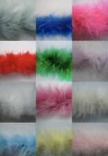 Marabou Swansdown Feather Trimming - Many Colours -Per Metre