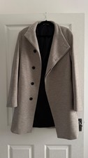 Beige zara men coat in size M