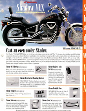 Genuine Honda Accessories Catalog 1999-2001 VT600 Shadow VLX 600