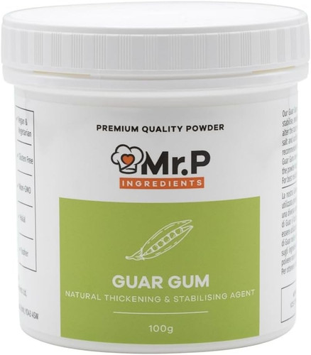 Guar gum 100g powder thickener - gum,