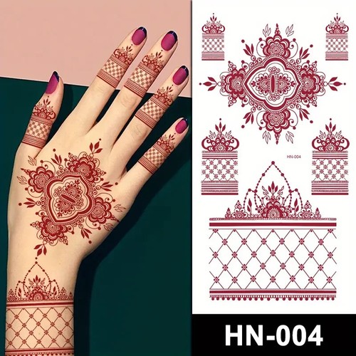 Henna stencils hand mehndi art - henna,
