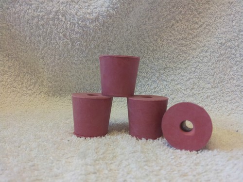 Bored rubber bung fit - bung, to