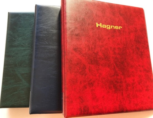 Hagner stamp album and - album,