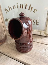 Vintage Pottery Brown Glazed