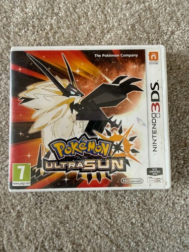 Nintendo 3ds pokemon ultra - pokemon, sun