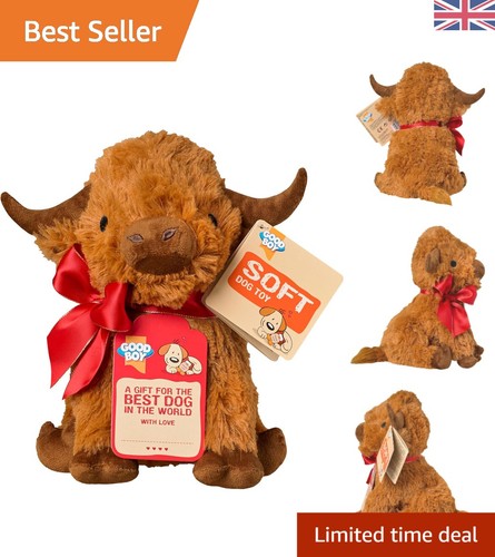 Cuddly highland cow - cuddly, plush