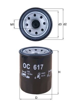 Mahle 617 oil - 617,