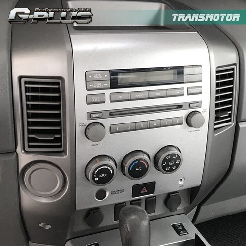 Center dash radio bezel - dash, ac