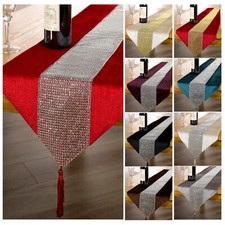 Table Runner Tasselled Soft