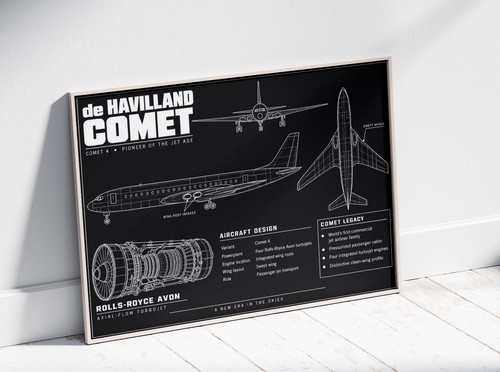 Havilland comet plane - havilland,