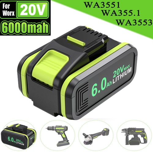 0ah for worx powershare - 6.0ah,